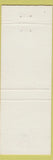 Matchbook Cover - 181 Grill Chicago IL red