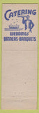 Matchbook Cover - Taylor's Drive In Restaurant NO TOWN
