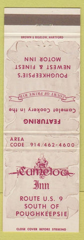 Matchbook Cover - Camelot Inn Poughkeepsie NY