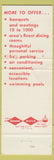 Matchbook Cover - Hotel Syracuse NY WORN