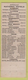 Matchbook Cover - Hotel Texas For Worth TX deco