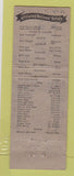 Matchbook Cover - Hotel Lubbock TX WEAR