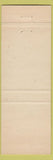 Matchbook Cover - NEwburgh Heights Garage Pure oil gas OH light orange