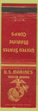 Matchbook Cover - United States Marine Corps WORN
