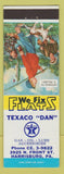 Matchbook Cover - Texaco Dan Harrisburg PA oil gas