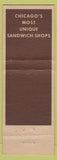 Matchbook Cover - The Kuberd Chicago IL