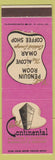 Matchbook Cover - Hotel Continental Kansas City MO