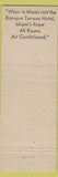 Matchbook Cover - Bancroft Hotel Worcester MA