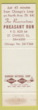 Matchbook Cover - Pheasant Run St Charles IL