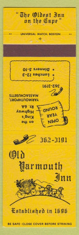 Matchbook Cover - Old Yarmouth Inn MA