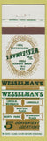 Matchbook Cover - Wesselman's Lawndale Evansville IN