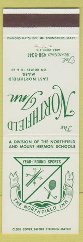 Matchbook Cover - Northfield Inn East Northfield MA