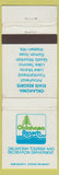 Matchbook Cover - Oklahoma Resort Tgourism WORN OK