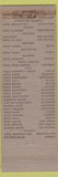 Matchbook Cover - Hotel Thomas Jefferson Birmingham AL WEAR