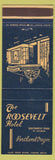 Matchbook Cover - Roosevelt Hotel Portland OR