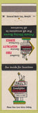 Matchbook Cover - Paul's Lamplighter Restaurant CHAIN MS AL GA