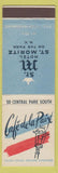 Matchbook Cover - Cafe De La Paix ST Mortiz Hotel New York City