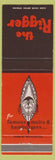 Matchbook Cover - The Rigger Outrigger Waikiki Hawaii