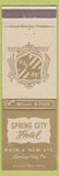 Matchbook Cover - Spring City Motel Spring City PA WEAR