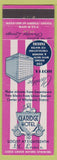 Matchbook Cover - Claridge Hotel ST Louis MO