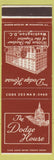 Matchbook Cover - Dodge House Hotel Washington DC
