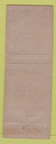 Matchbook Cover - Hotel Plasterer Lebanon PA CREASE
