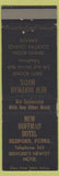 Matchbook Cover - New Hoffman Hotel Bedford PA