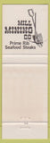 Matchbook Cover - The Mill Annandale VA Sound Stage girlie