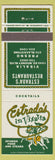 Matchbook Cover - Estrada's Restaurants Visalia Fresno CA