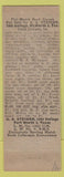 Matchbook Cover - Don SMith Texaco oil gas Forth Worth TX