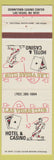 Matchbook Cover - Las Vegas Club Casino NV baseball