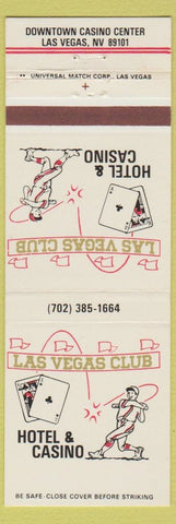 Matchbook Cover - Las Vegas Club Casino NV baseball