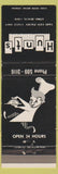 Matchbook Cover - Hunt's Restaurant Long Beach CA