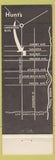 Matchbook Cover - Hunt's Restaurant Long Beach CA