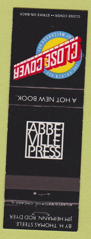 Matchbook Cover - Abbe Ville Press Matchbook Art book Close Cover