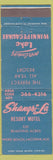 Matchbook Cover - Shangri La Resort Motel Weirs Beach Laconia NH