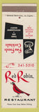 Matchbook Cover - Red Robin Restaurant Canoga Park CA