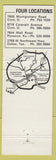 Matchbook Cover - Prime N Wine Restaurant Cincinnati OH