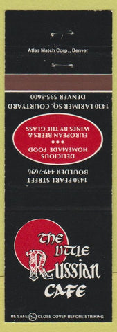 Matchbook Cover - Little Russian Cafe Denver Colorado