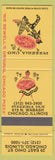 Matchbook Cover - Pizza Uno Chicago IL WORN