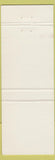 Matchbook Cover - Cantine Mobile MATches Canada QC