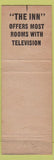 Matchbook Cover - Fort Bedford Inn Bedford PA