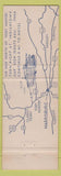 Matchbook Cover - Hotel Blue Mountain Fort Hunter PA Harrisburg