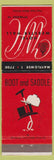 Matchbook Cover - Hotel Webster Hall Pittsburgh PA