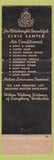 Matchbook Cover - Hotel Webster Hall Pittsburgh PA