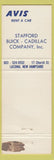 Matchbook Cover - Laconia Tavern Hotel NH Stafford oil gas