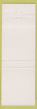Matchbook Cover - Fire Side Steaks Eau Claire WI