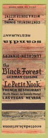 Matchbook Cover - Scandia Restaurant Scottsdale AZ