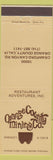 Matchbook Cover - Orange County Mini Company Orange County CA