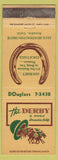Matchbook Cover - The Derby Arcadia CA